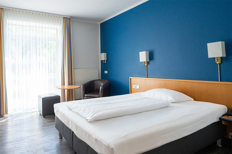 Einzelzimmer im Hotel Strohofer